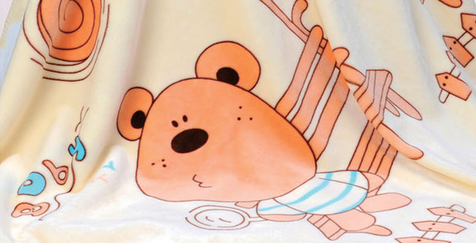 芳恩童毯入選多美滋奶粉贈品